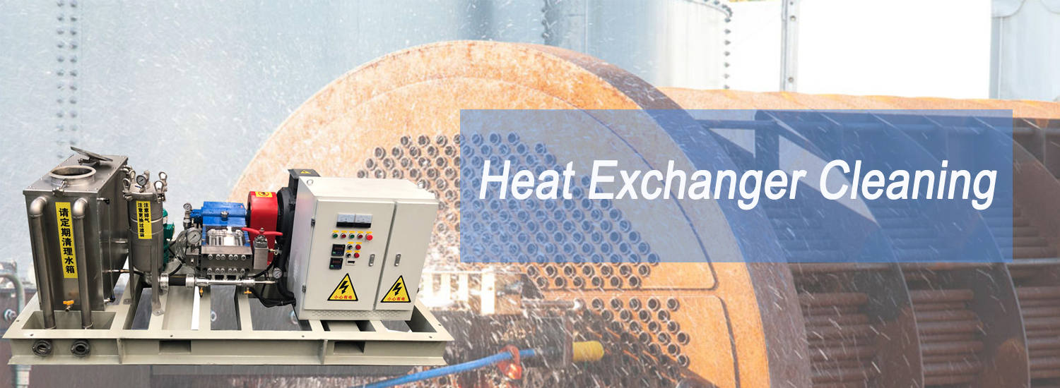 heat exchanger pipe cleaning machine