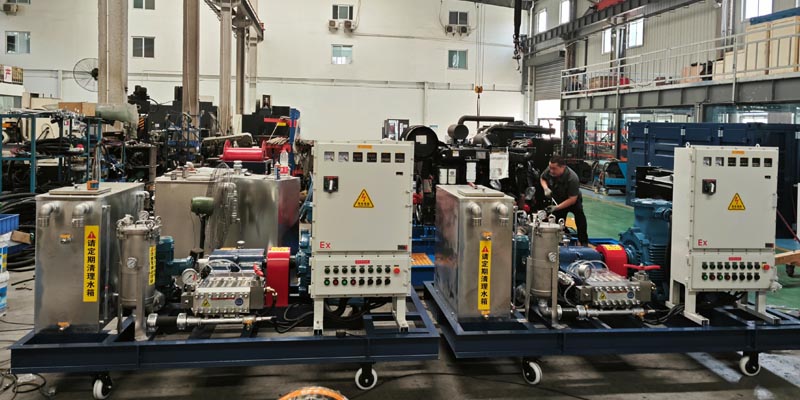 20000 psi hydro jetting machine
