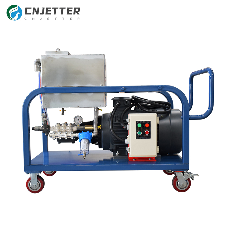rust paint removal hydro water jet