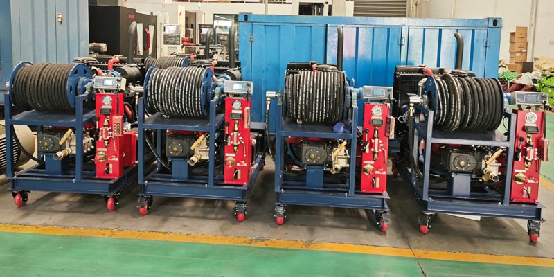 sewer cleaning machine