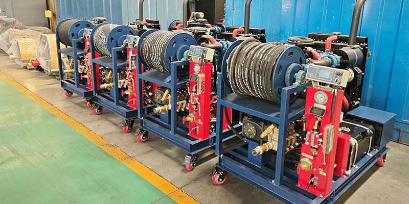 sewer jetter machine