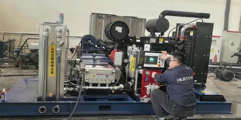 High pressure cleaner