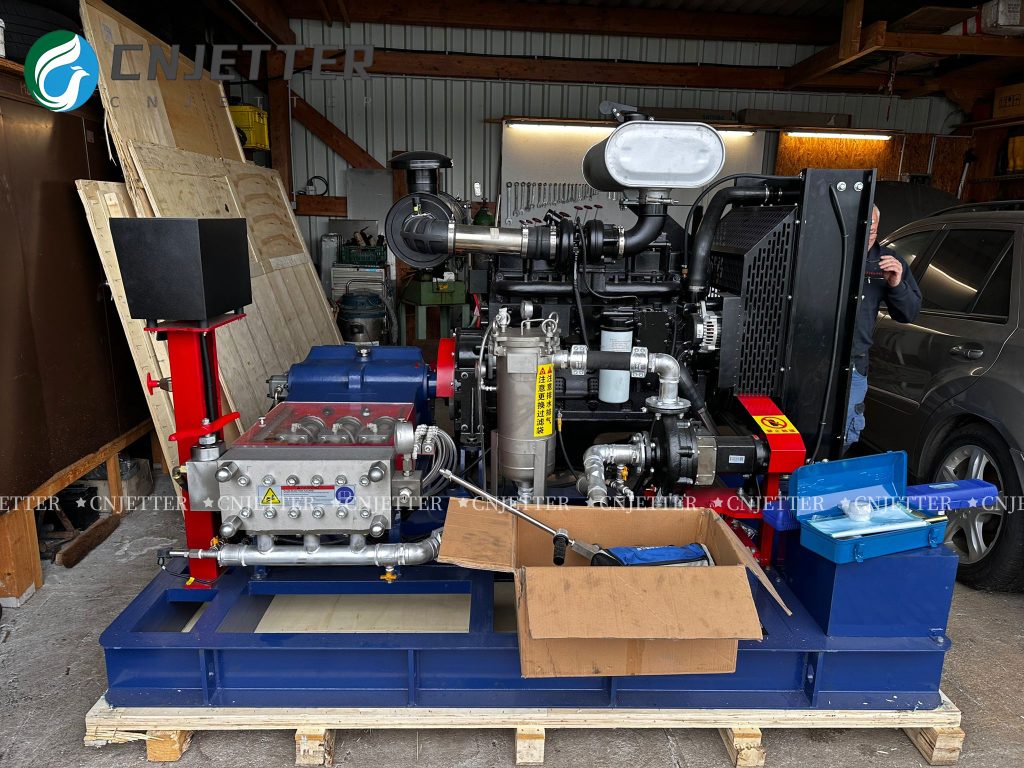 High Pressure Sewer Cleaning Jetter Machine