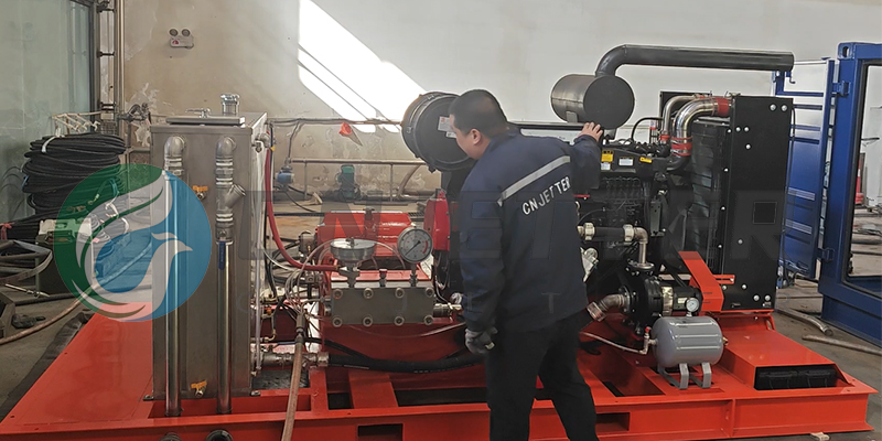 2800bar water jet machine