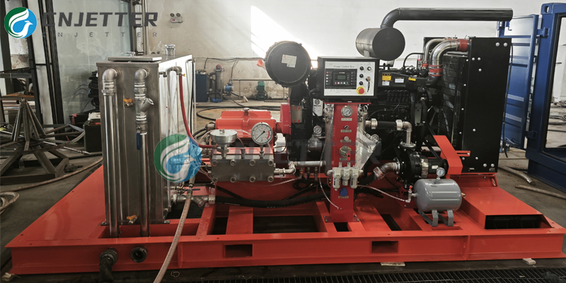 2800bar water jet unit