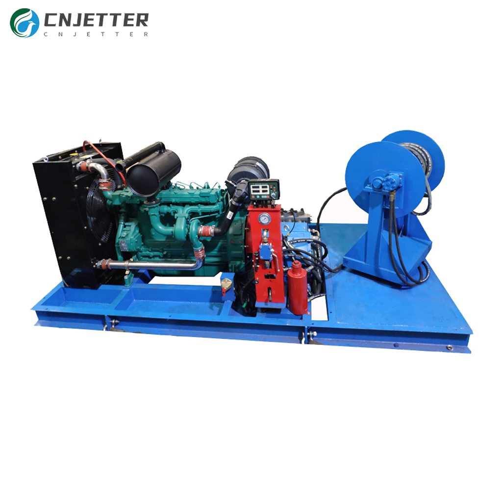 drain pipe high pressure water jet cleaning machine