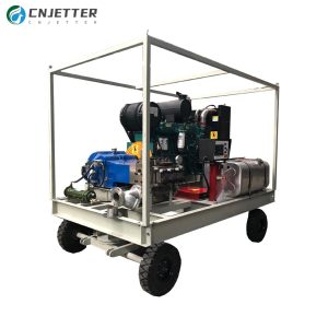 20K psi water blasting machine