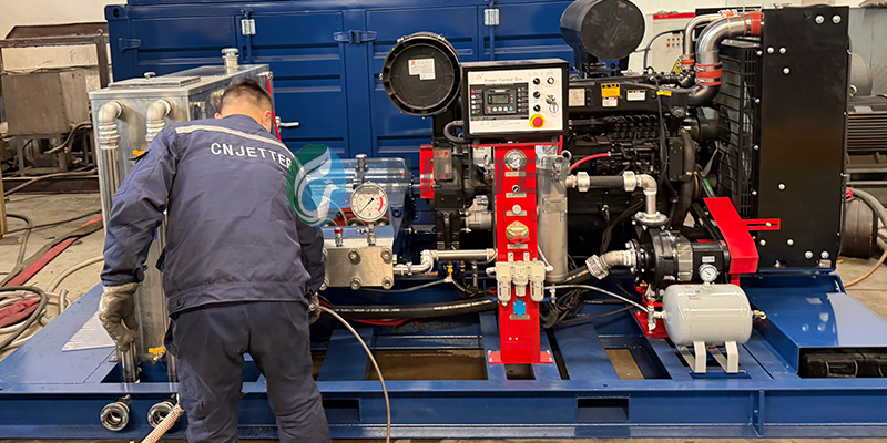 high pressure wateblast