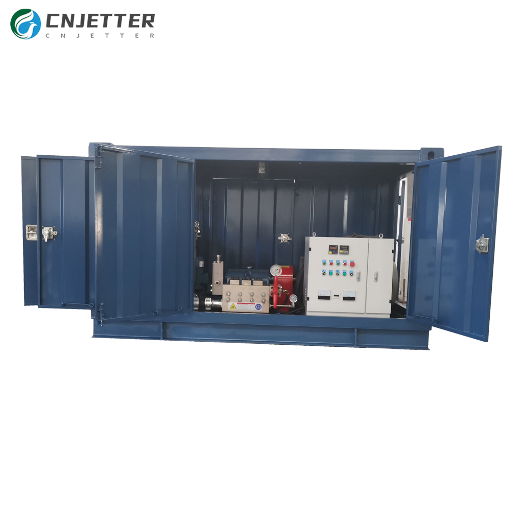 10k psi hydroblasting machine
