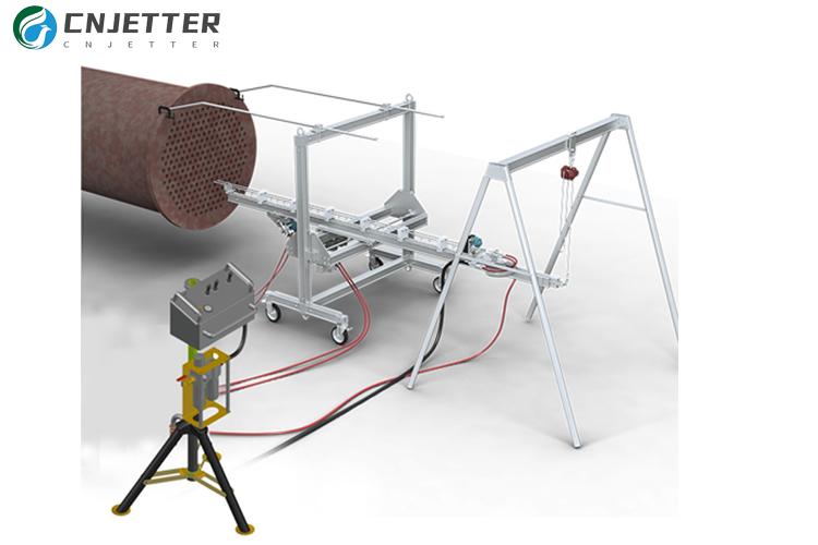 rigid lance automatic cleaning system