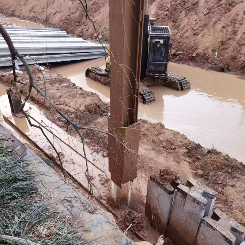 High-Pressure Water Jet Piling