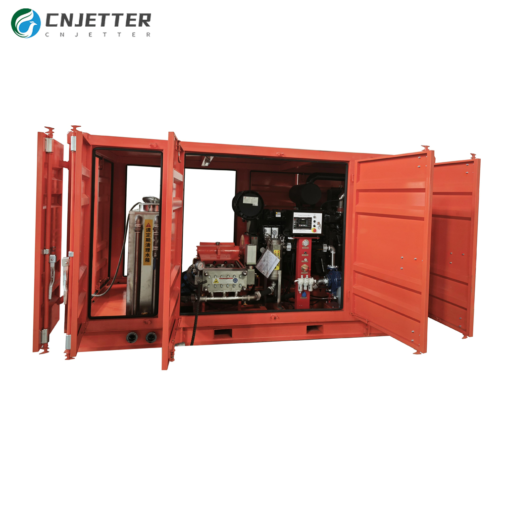 YSHX-2503 1500 bar hydro jetting machine