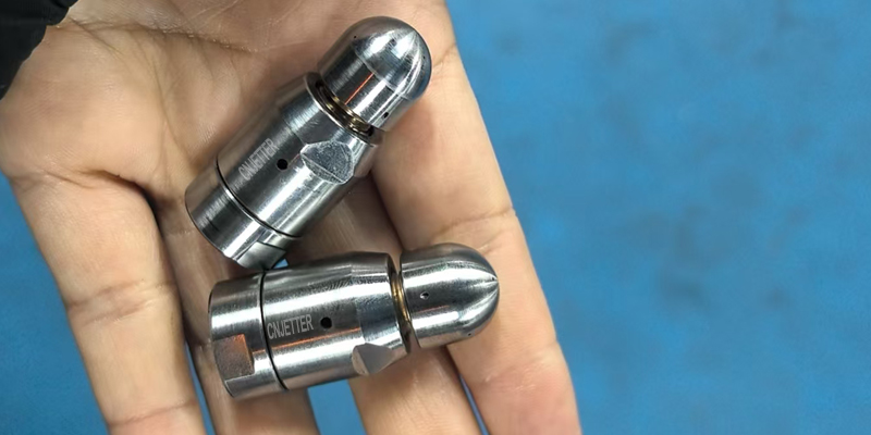 Beetle Nozzle for U-Shaped Tubes