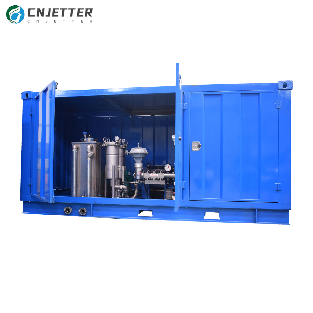high-pressure water jet systems
